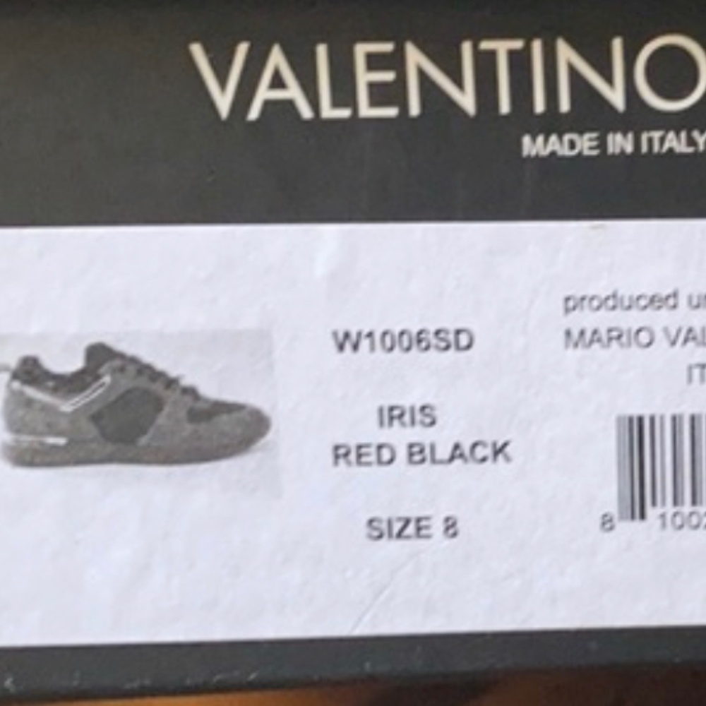 Mario Valentino Iris Suede Trainer Sneakers | Size 8 Womens